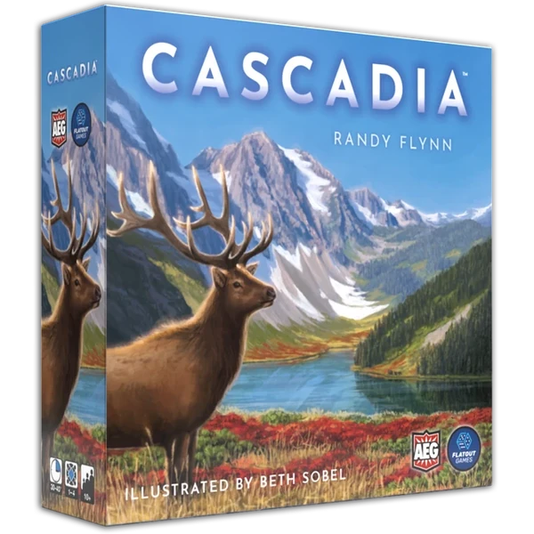 Cascadia vadvilága – játékdoboz